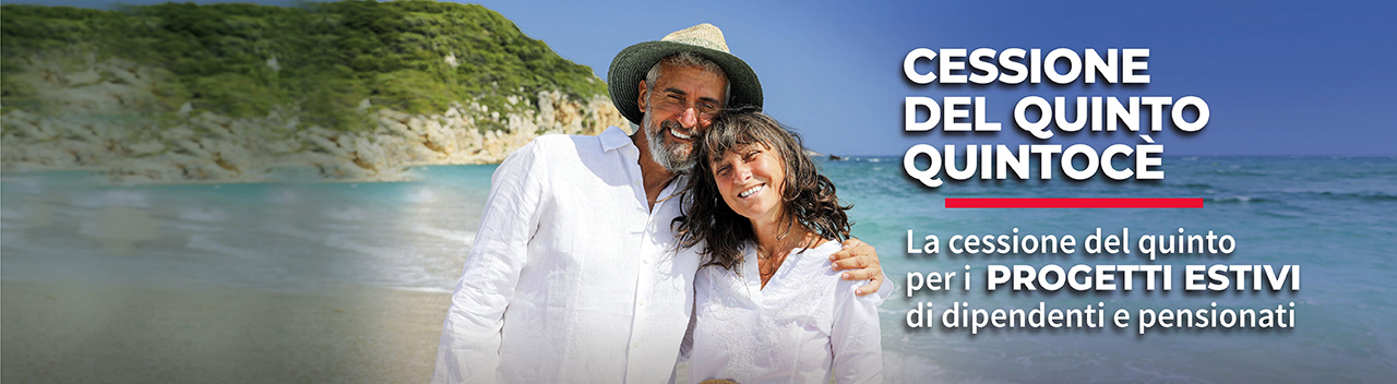 Cessione del quinto pensionati INPS e quota cedibile | Fiditalia Banner 1280x352 CQ Poster Estate 2026 