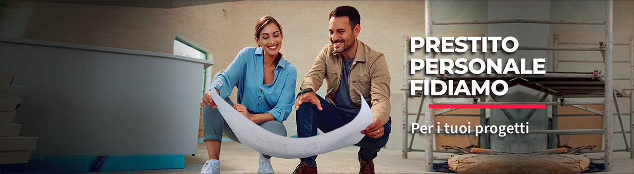 Finanziamento mobili e prestito per arredare casa | Fiditalia Banner Fidiamo 1280x352 Genn25