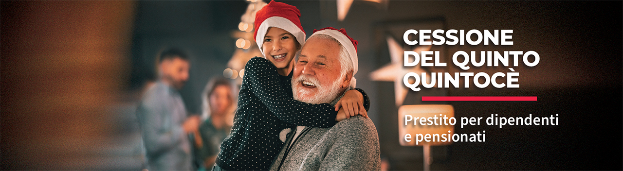 Cessione del quinto dello stipendio e quota cedibile | Fiditalia CQP Banner Natale 2025 1280x352
