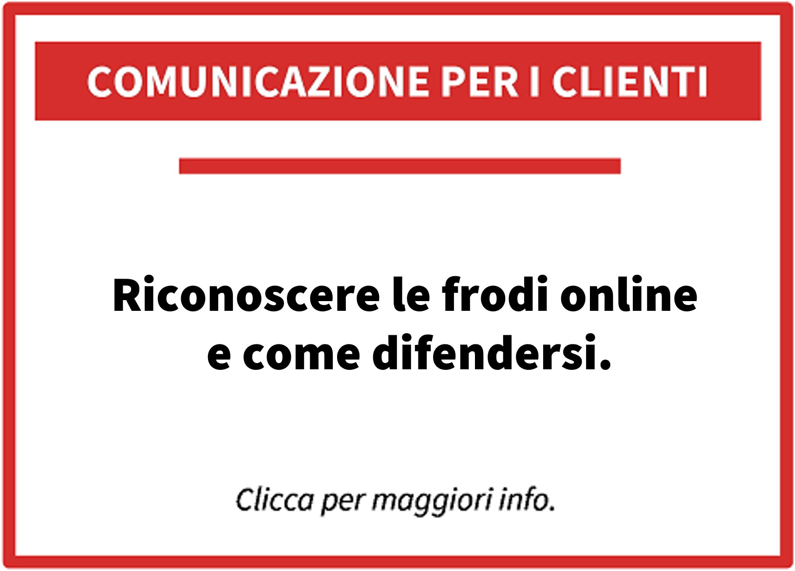 Prestiti, finanziamenti e credito online | Fiditalia Comunicazione frodi 092025