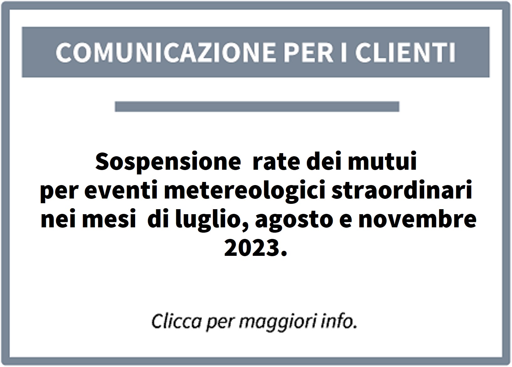 Prestiti, finanziamenti e credito online | Fiditalia sosp mutui nov23